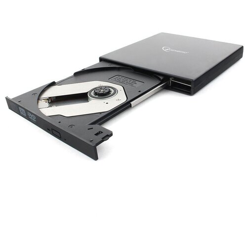 Внешний DVD-привод с интерфейсом USB 2.0 Gembird DVD-USB-02-SV