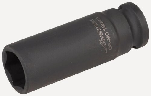 Изображение товара Головка ударная торцевая 1 2 DR шестигранная удлинённая 19мм AIRLINE AT-IS12-31