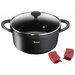 Кастрюля со стеклянной крышкой и силиконовыми ручками Tefal Pro Cook 20 см E2184475