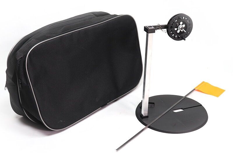 Набор жерлиц осн. Yaman с алюм. трубкой 285мм, d-210мм, кат.75мм, гр. конус 7г, леска 10м, d-0,4мм, по