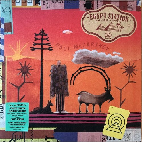 McCartney Paul Виниловая пластинка McCartney Paul Egypt Station (Explorer’s Edition) виниловая пластинка paul mccartney egypt station deluxe 12 double disk ltd ed