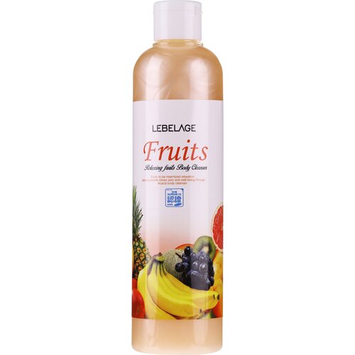 Гель для душа с фрктовым ароматом Lebelage Relaxing Fruits Body Cleanser, 300 мл