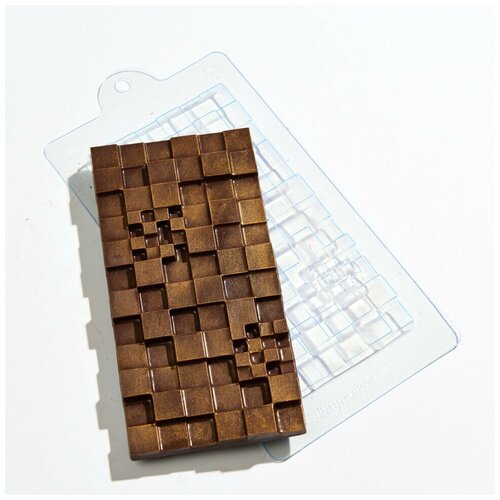 Тетрис Шоколад форма из толстого ПВХ для шоколада