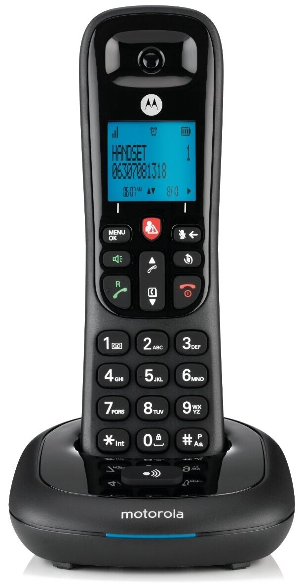 Р/Телефон Dect Motorola CD4001 черный