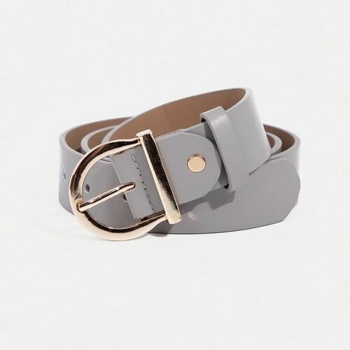 фото Ремень сима-ленд, размер 105, серый сима-лэнд