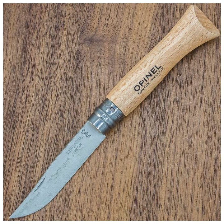 Нож перочинный Opinel 6VRI (123060) 165мм дерево - фото №8