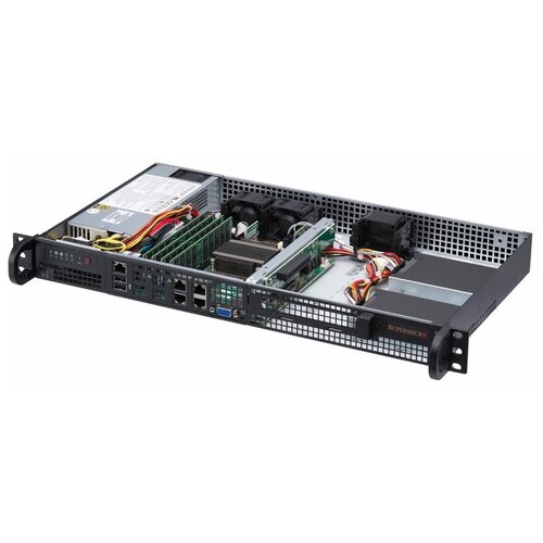 Сервер Supermicro SuperServer 5019A-FTN4 1 x Intel Atom C3758 2.2 ГГц/без ОЗУ/без накопителей/1 x 200 Вт