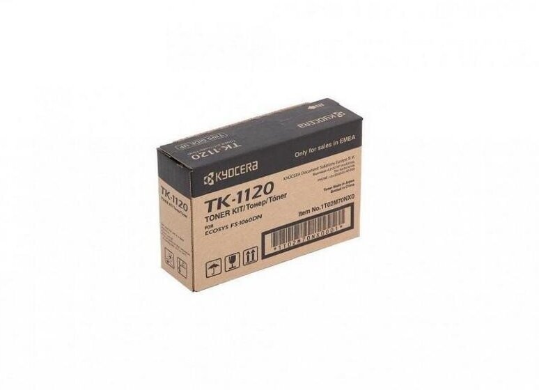 Тонер-картридж Kyocera TK-1120, черный, для принтера FS-1060DN, 1025MFP (1T02M70NX1)