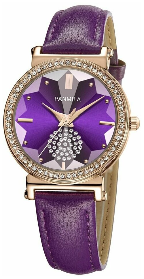 Наручные часы Panmila P0326M-DD1RVV, фиолетовый
