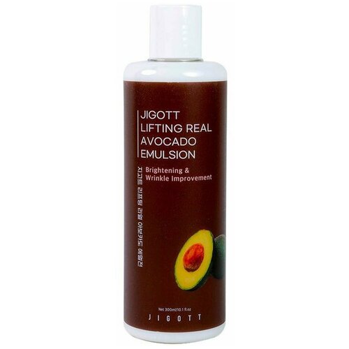 Эмульсия с экстрактом авокадо Jigott Lifting Real Avocado Emulsion, 300 мл