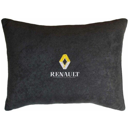 Подушка декоративная в салон автомобиля из велюра для (рено) 