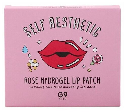 G9SKIN Патчи для губ Rose hydrogel