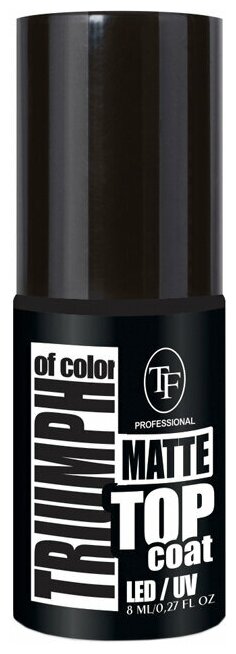 TF Cosmetics верхнее покрытие Triumph Matte Top Coat 8 мл прозрачный