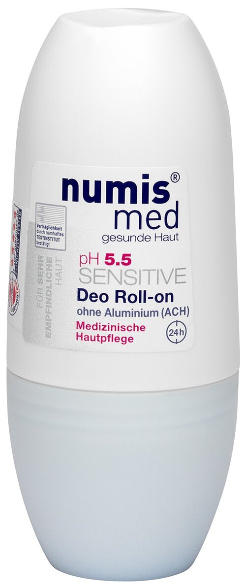 Numis med Дезодорант Sensitive рН 5,5, ролик, 50 мл, 1 шт.