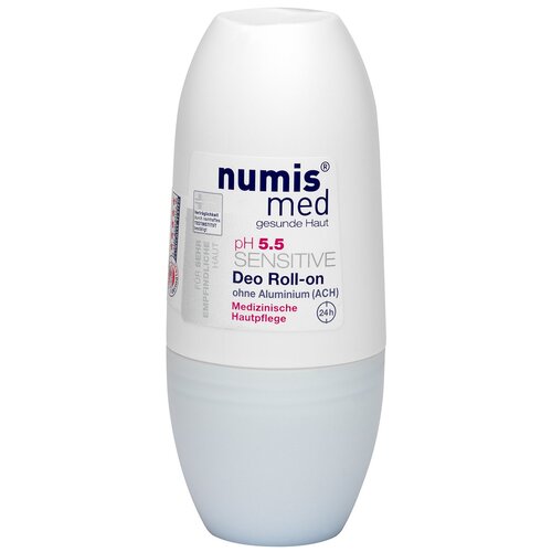 Numis med Дезодорант Sensitive рН 5,5, ролик, 50 мл, 1 шт. дезодорант антиперспирант numis med sensitive ph5 5 50 мл