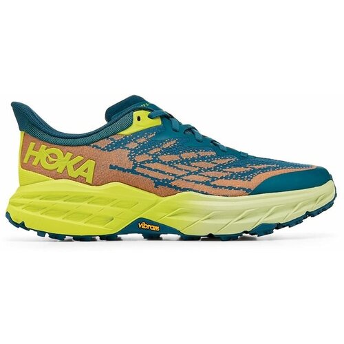 фото Кроссовки hoka speedgoat 5, демисезон/лето, полнота 8, анатомическая стелька, нескользящая подошва, размер 9.5us (43.5eu), мультиколор