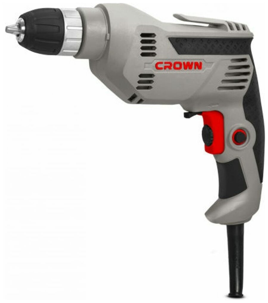 Дрель сетевая CROWN CT10143-13C; Безударная; 550 Вт