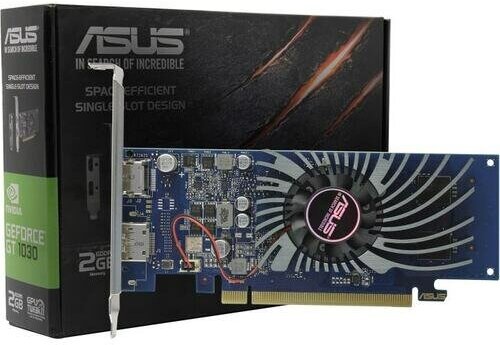 Видеокарта ASUS GeForce GT 1030 2GB LP (GT1030-2G-BRK)