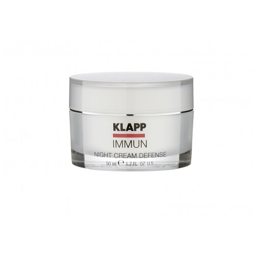 Klapp Immun Night Cream Defence Ночной крем для лица, 50 мл крем для лица klapp cosmetics ночной крем immun night cream defence