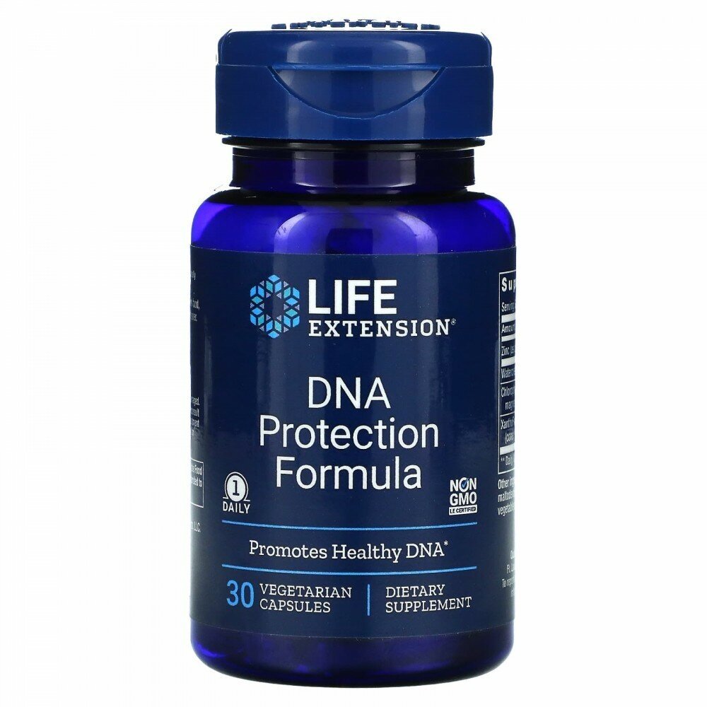 Life Extension формула защиты ДНК 30 растительных капсул