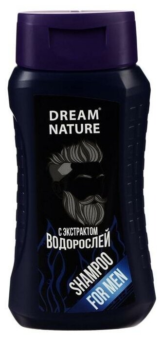 Шампунь для мужчин Dream Nature с экстрактом водорослей, 250 мл
