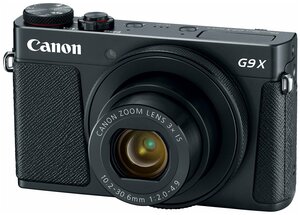 Фотоаппарат Canon PowerShot G9 X Mark II, серебристый / коричневый