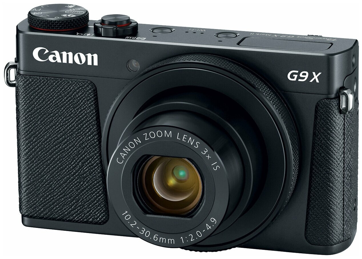 Фотоаппарат Canon PowerShot G9 X Mark II, серебристый / коричневый