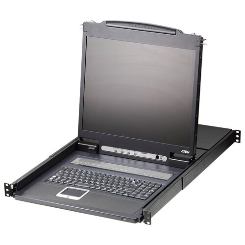 KVM-переключатель ATEN CL1316N консоль kvm altusen kl1508ain axa rg kvm 1 local user ps2 usb vga конс lcd 19 32 ip user