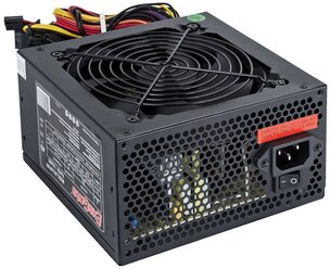 EXEGATE Блок питания EX259603RUS Блок питания 650W XP650, ATX, black, 12cm fan, 24p+4p, 6 8p PCI-E, 4 SATA, 2 IDE3, FDD