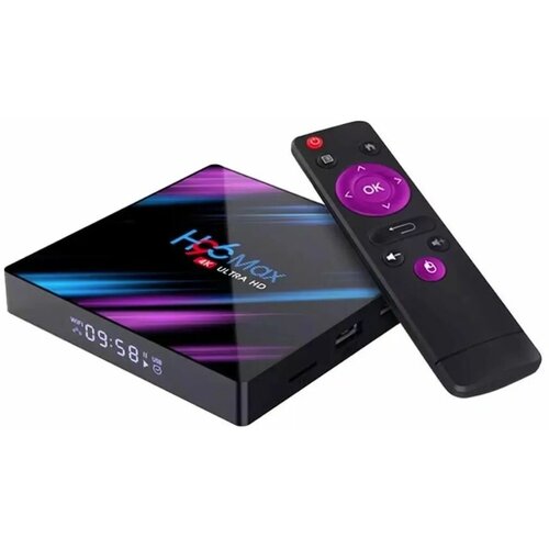 Смарт ТВ приставка Андройд для телевизора TV Smart box 4к с iptv HDMI и Wi-Fi H96 Max 2Gb16Gb 330000₽