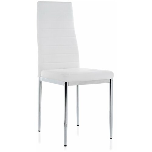 фото Стул на металлокаркасе woodville dc2-001 white