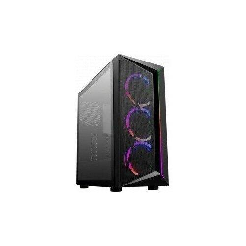 Cooler Master Корпус CMP 510 черный без БП ATX 3x120mm 1xUSB2.0 1xUSB3.0 audio bott PSU CP510-KGNN-S00 superpower miditower sp winard 1570 2 usb 2 0 audio mini itx micro atx 300w