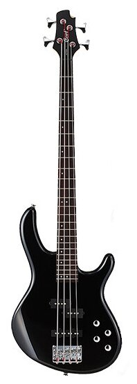 Action-Bass-Plus-BK Action Series Бас-гитара, черная, Cort