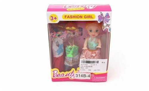 Кукла с аксессуарами и платьями, 1 упаковка