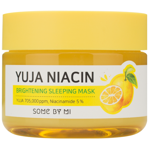 Some By Mi Yuja Niacin ночная осветляющая маска для лица, 60 мл