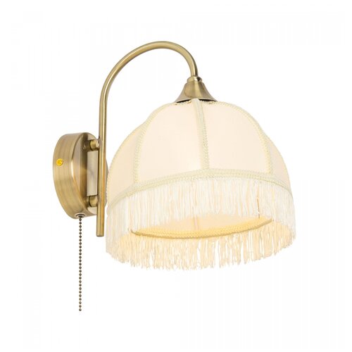 фото Бра citilux базель cl407311, e27, 40 вт, кол-во ламп: 1 шт., цвет арматуры: бронзовый, цвет плафона: бежевый