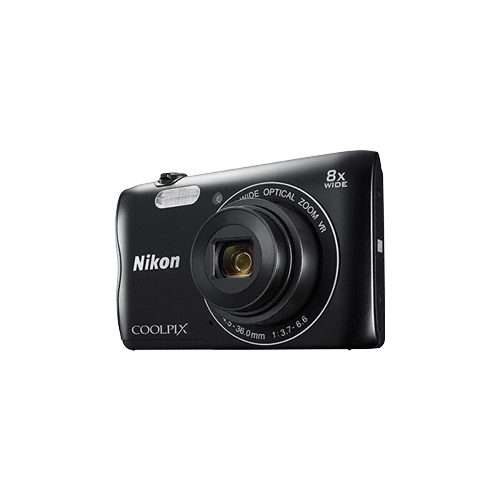 Фотоаппарат Nikon Coolpix A300, черный