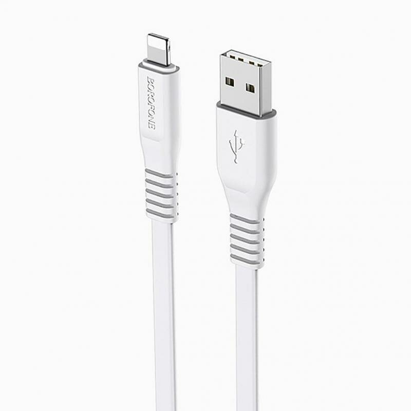 Кабель USB iPhone Lightning Borofone BX23 <белый>