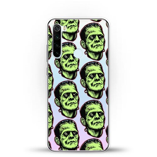 фото Силиконовый чехол чудовище на xiaomi redmi note 8t andy & paul