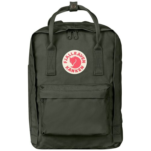 фото Рюкзак fjallraven kanken laptop 13", темно-зеленый, 25х16х35 см, 13 л