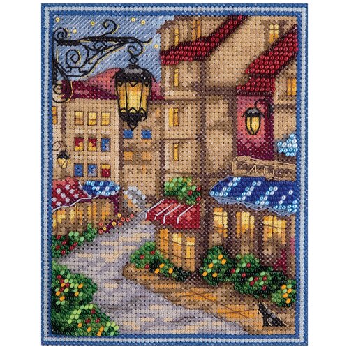 фото Набор для вышивания panna "парижская улочка" 11x14.5 см