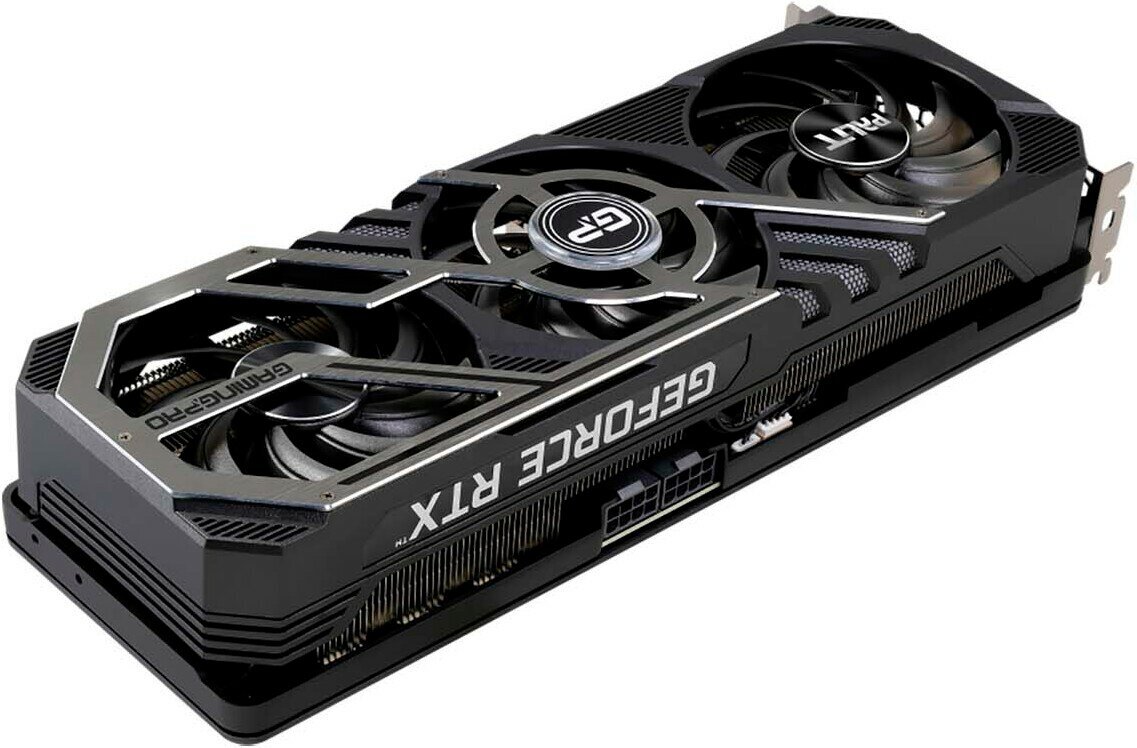 Видеокарта PALIT NVIDIA GeForce RTX 3070TI , PA-RTX3070TI GAMINGPRO 8G, 8ГБ, GDDR6X, Ret [ned307t019p2-1046a] - фото №3