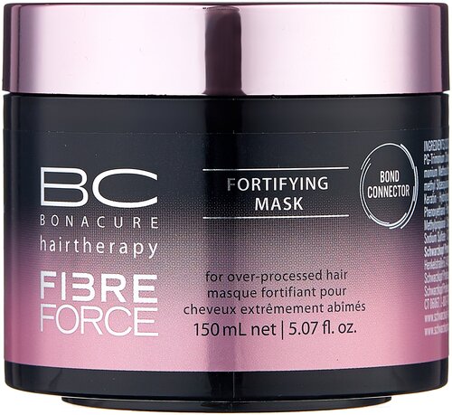 Schwarzkopf Professional Fibre Force Fortifying Mask Укрепляющая маска для волос, 150 мл, банка