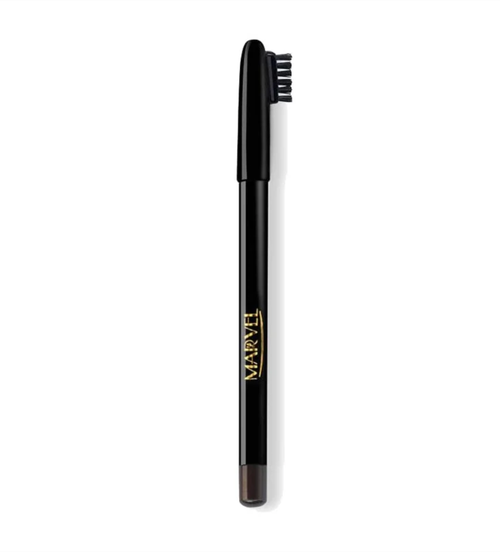 Marvel Cosmetics Карандаш для бровей с расческой, Dark Brown - тон Е02