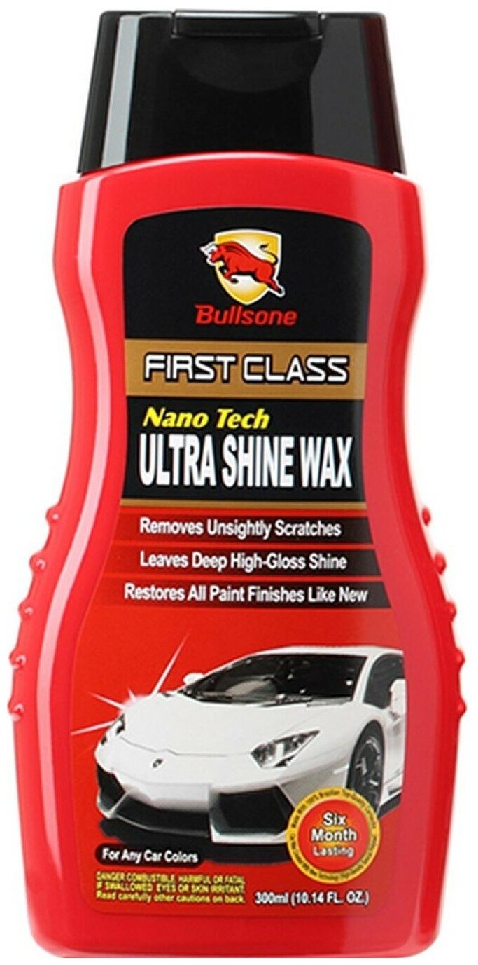 Полироль защитная Nanotech Ultra Shine Wax 300мл WAX 13070900, шт