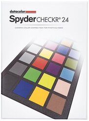 Шкала для цветокоррекции Datacolor SpyderCHECKR 24