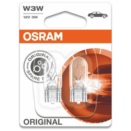 Лампа 12v 3w W2,1x9,5d Osram Original Line 2 Шт. Блистер 2821-02b Osram арт. 2821-02B