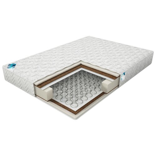 фото Матрас dimax практик медиум лайт bonnel, 150x210 см, пружинный