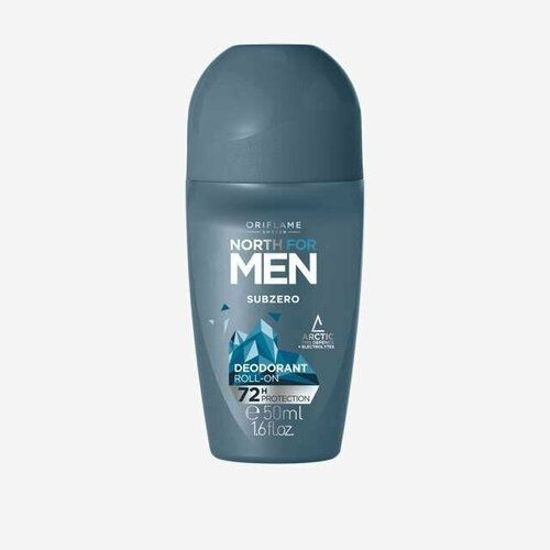 Шариковый дезодорант-антиперспирант North For Men Subzero, 50 мл