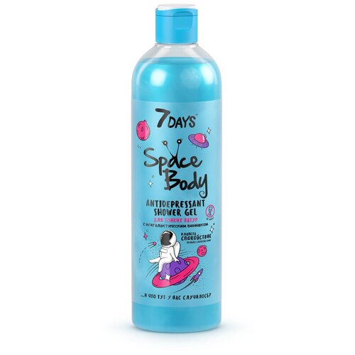 7 days SPACE BODY Гель для душа ANTIDEPRESSANT SHOWER GEL, 400 мл